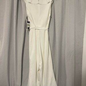 Elegant White Jumpsuit Tommy Hlifiger size 14